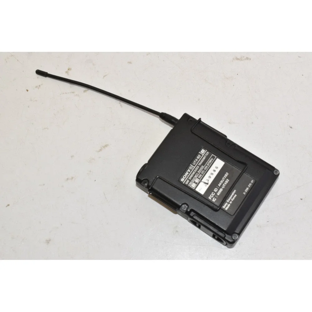 Sony UHF Synthesized Transmitter Black Unisex OS UTX-B2 Parts Repair